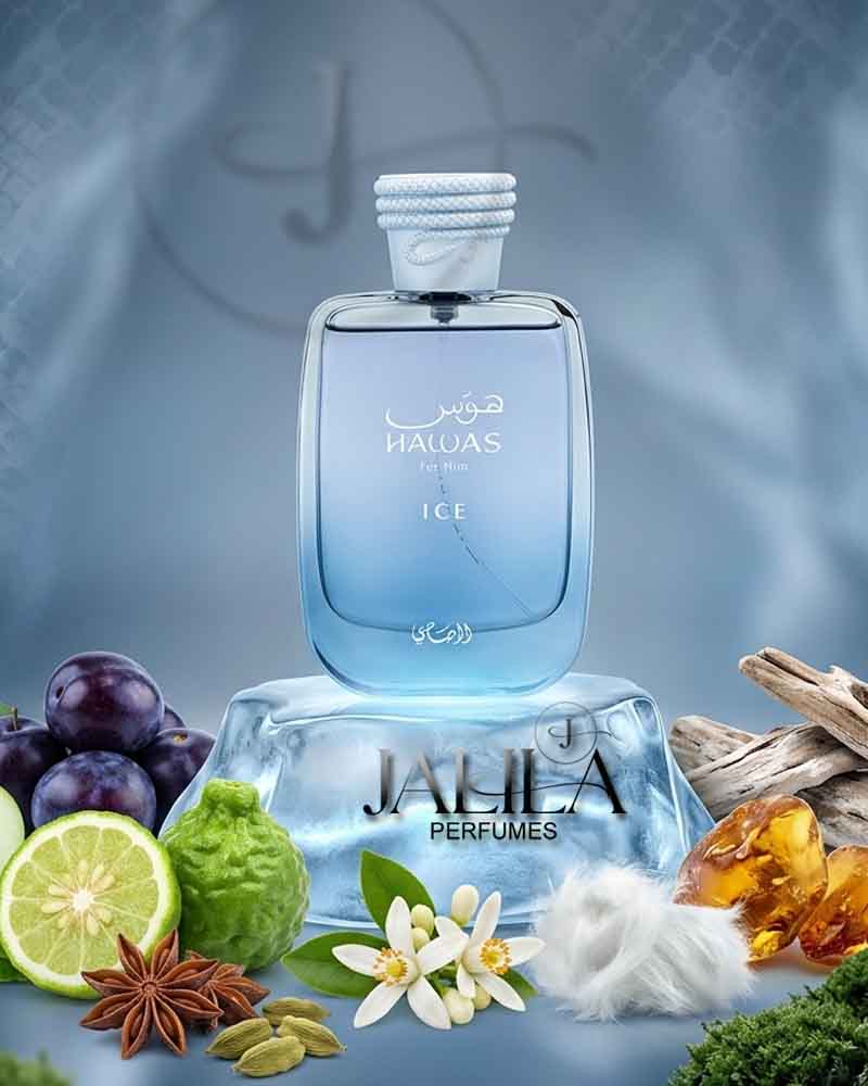 RASASI HAWAS ICE FOR MEN EDP 100 ML | Jalila Perfumes